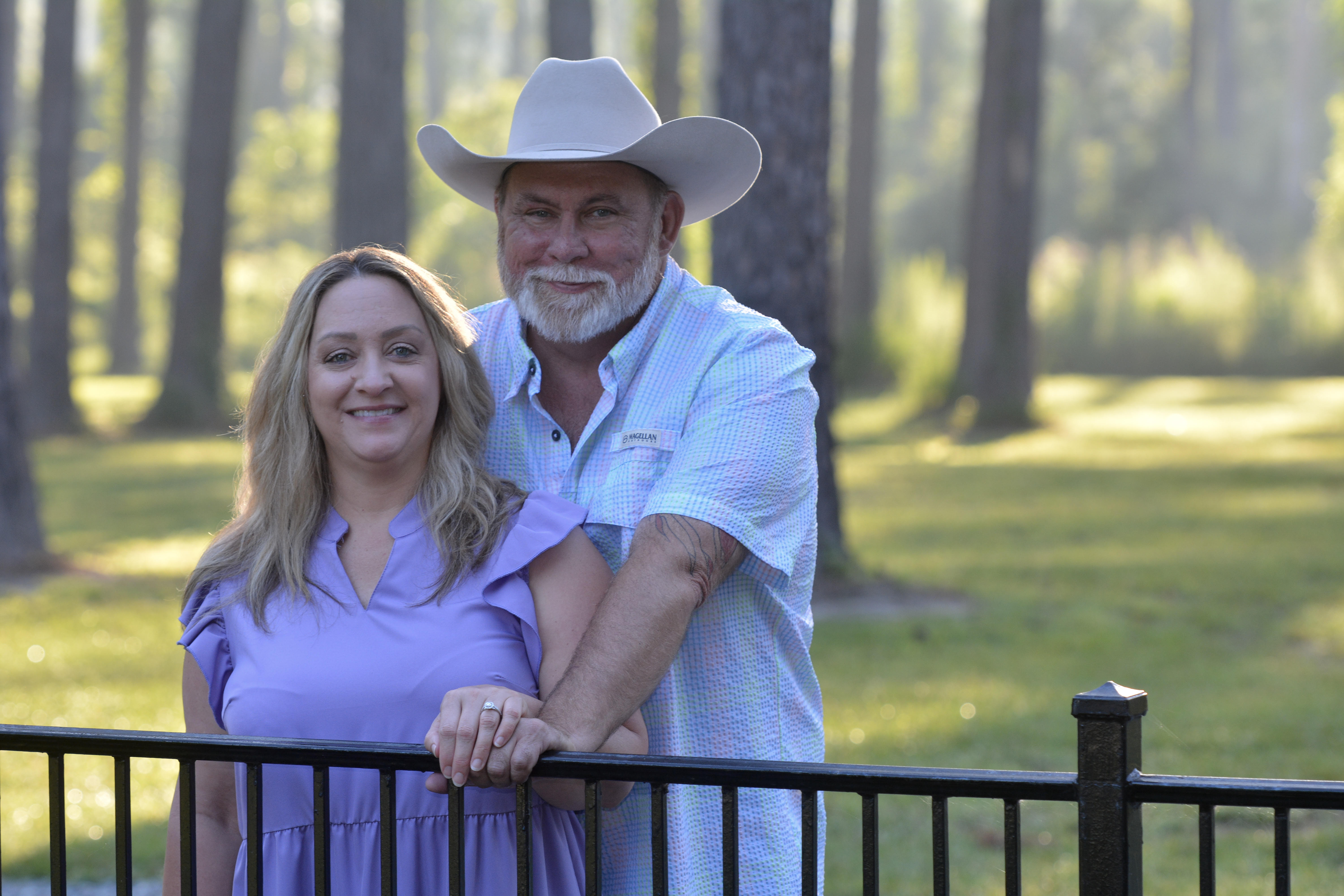 Wayne Cooper and family